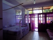 Lavender room sleeping area