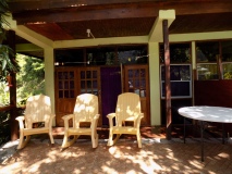Lavender room deck