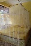 Yellow room sleeping area